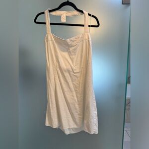 Abercrombie and Fitch | Halter Dress | Linen | White | XL